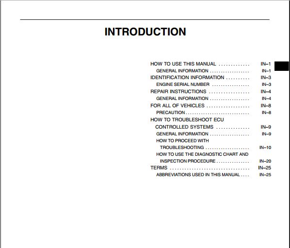 dhtauto: TOYOTA ENGINE 1ZZ-FE REPAIR MANUAL