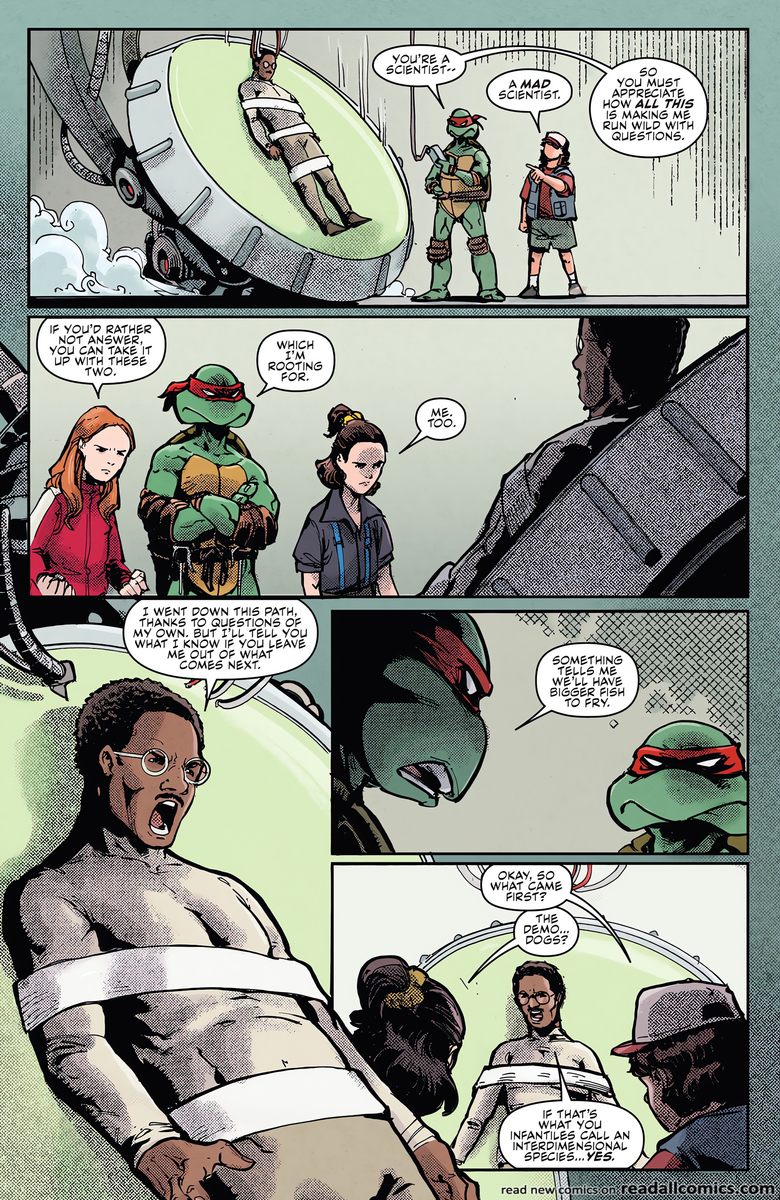 Teenage Mutant Ninja Turtles x Stranger Things chapter 3 page 12