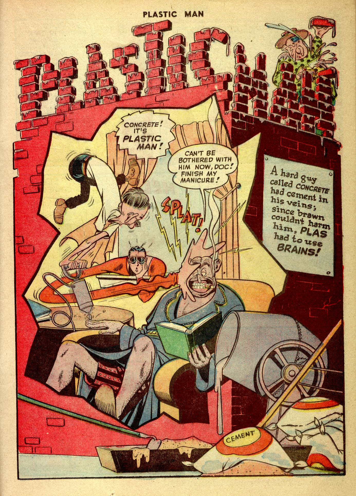 Read online Plastic Man (1943) comic -  Issue #14 - 15