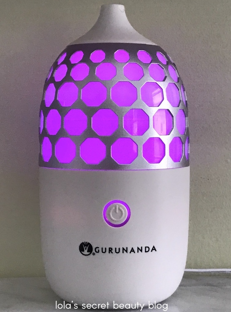 lola's secret beauty blog Gurunanda Essential Oil Diffuser