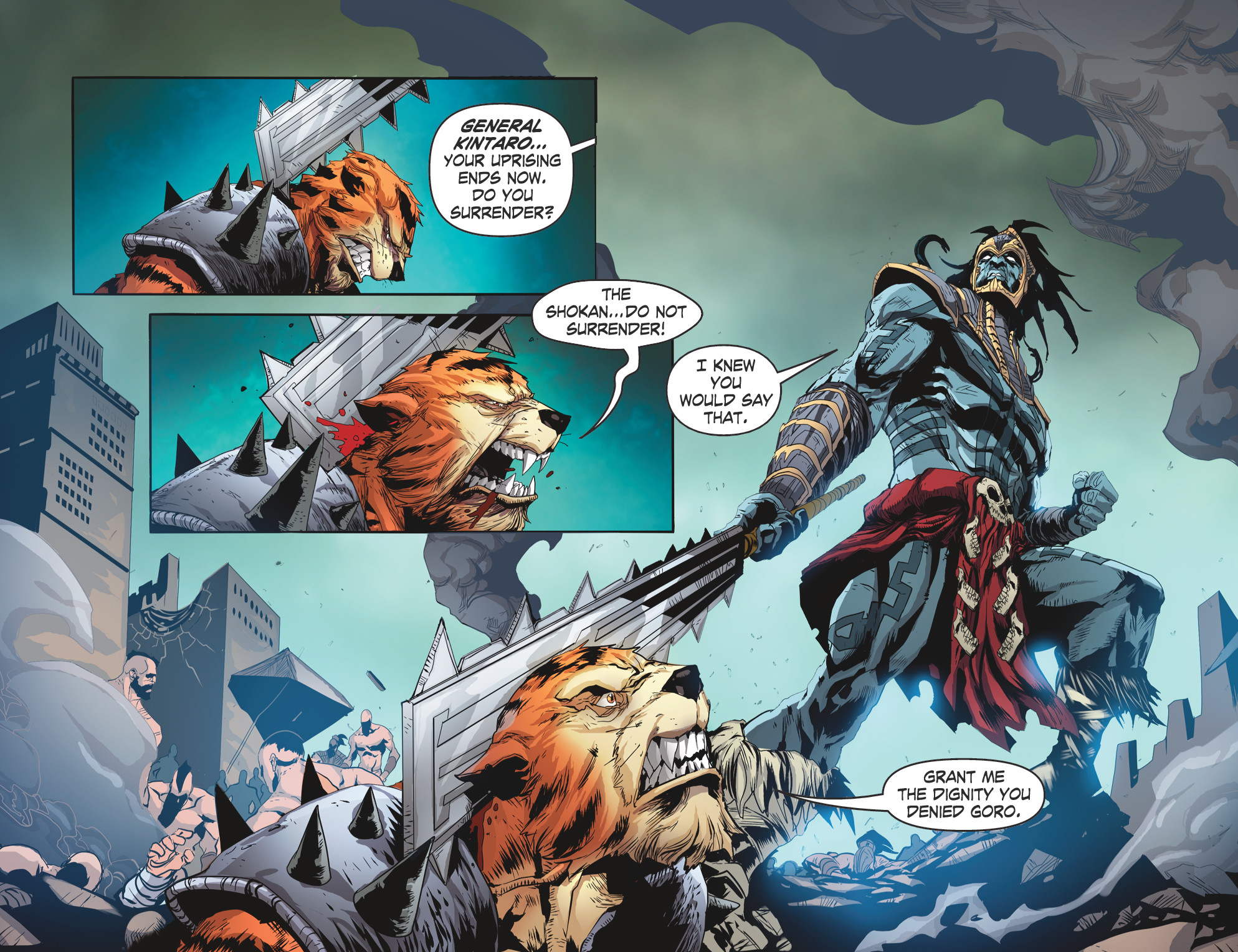 Read online Mortal Kombat X [I] comic -  Issue #21 - 10