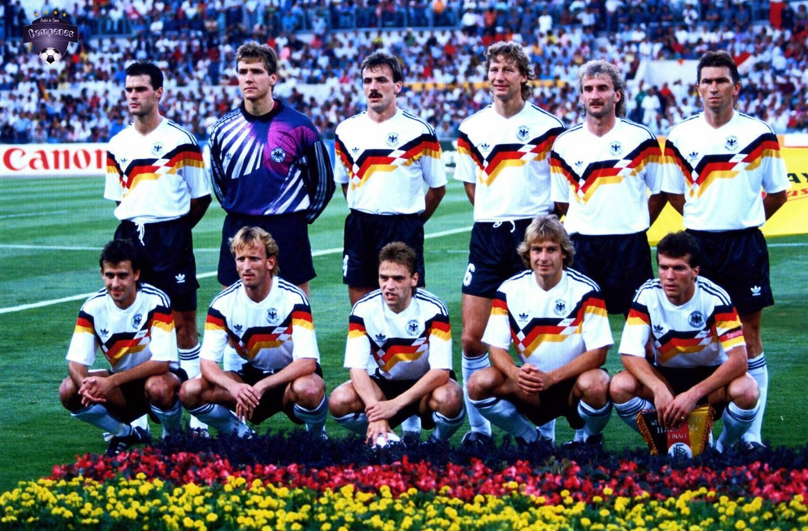 SELECCIÓN DE ALEMANIA FEDERAL Campeona del Mundo de 1990