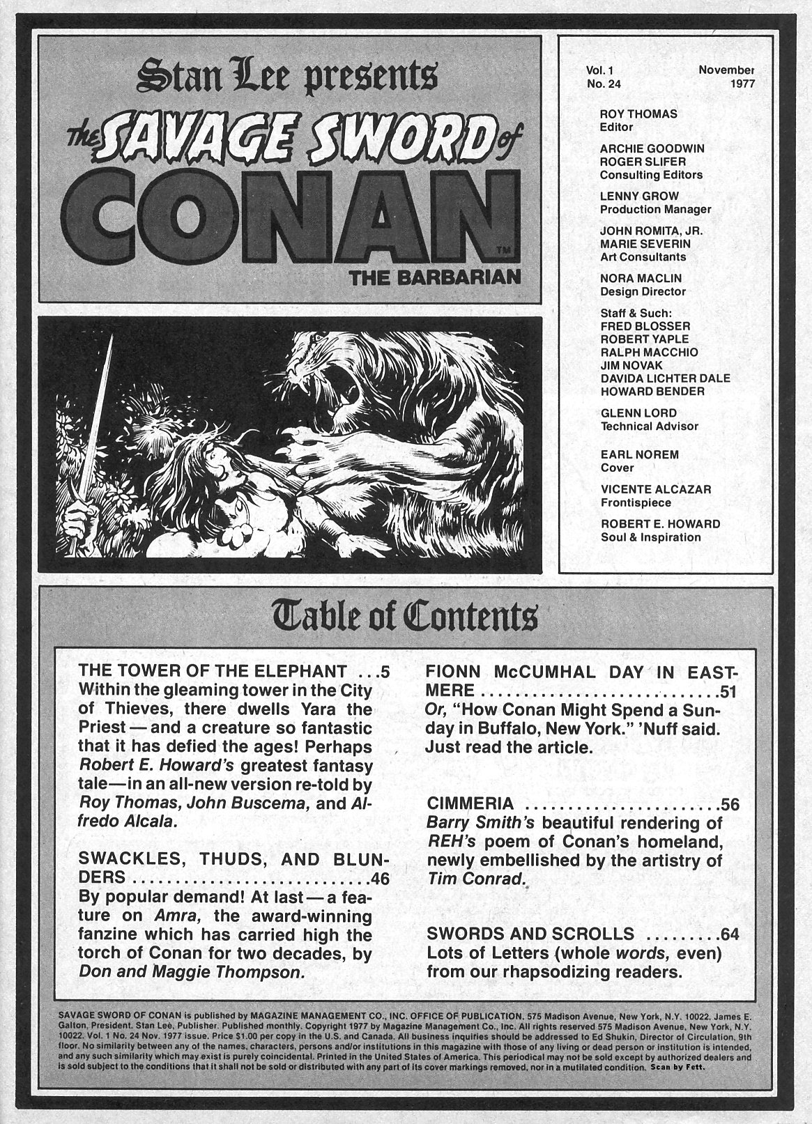 Read online The Savage Sword Of Conan comic -  Issue #24 - 3