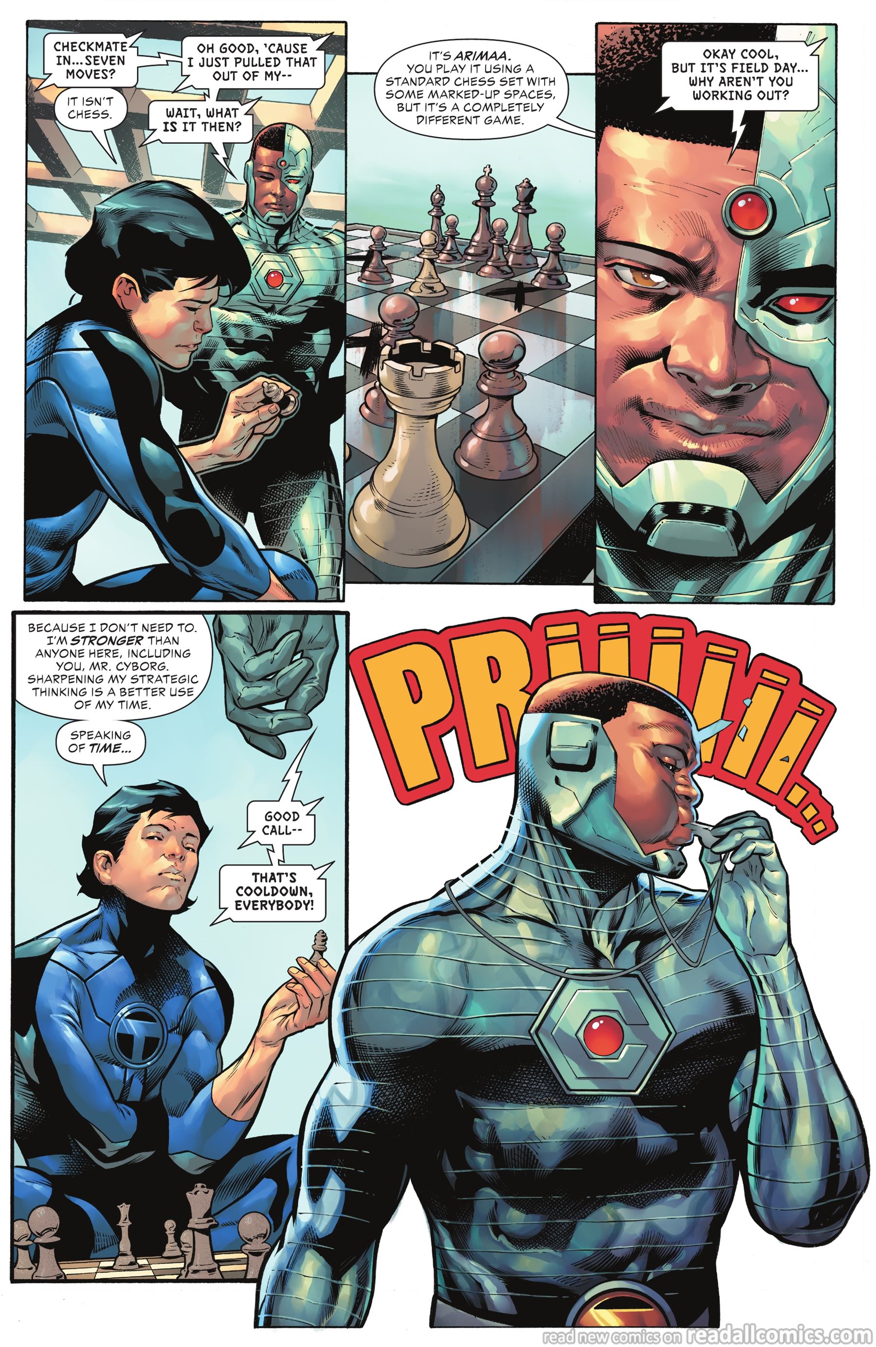 Teen Titans Academy #1 chapter 2 page 7
