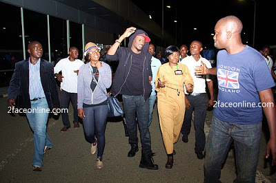2face and Annie Idibia Return To Nigeria from Their Dubai Honeymoon