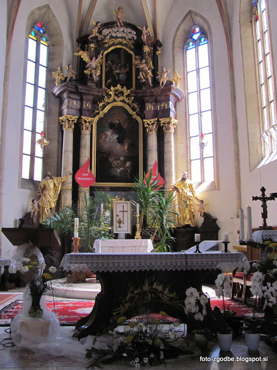 Lenart, cerkev sv. Lenarta, Slovenske gorice Slovenija, Štajerska