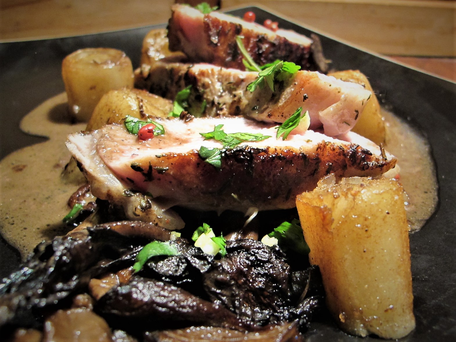 VEAL CHOP "FORESTIÈRE"