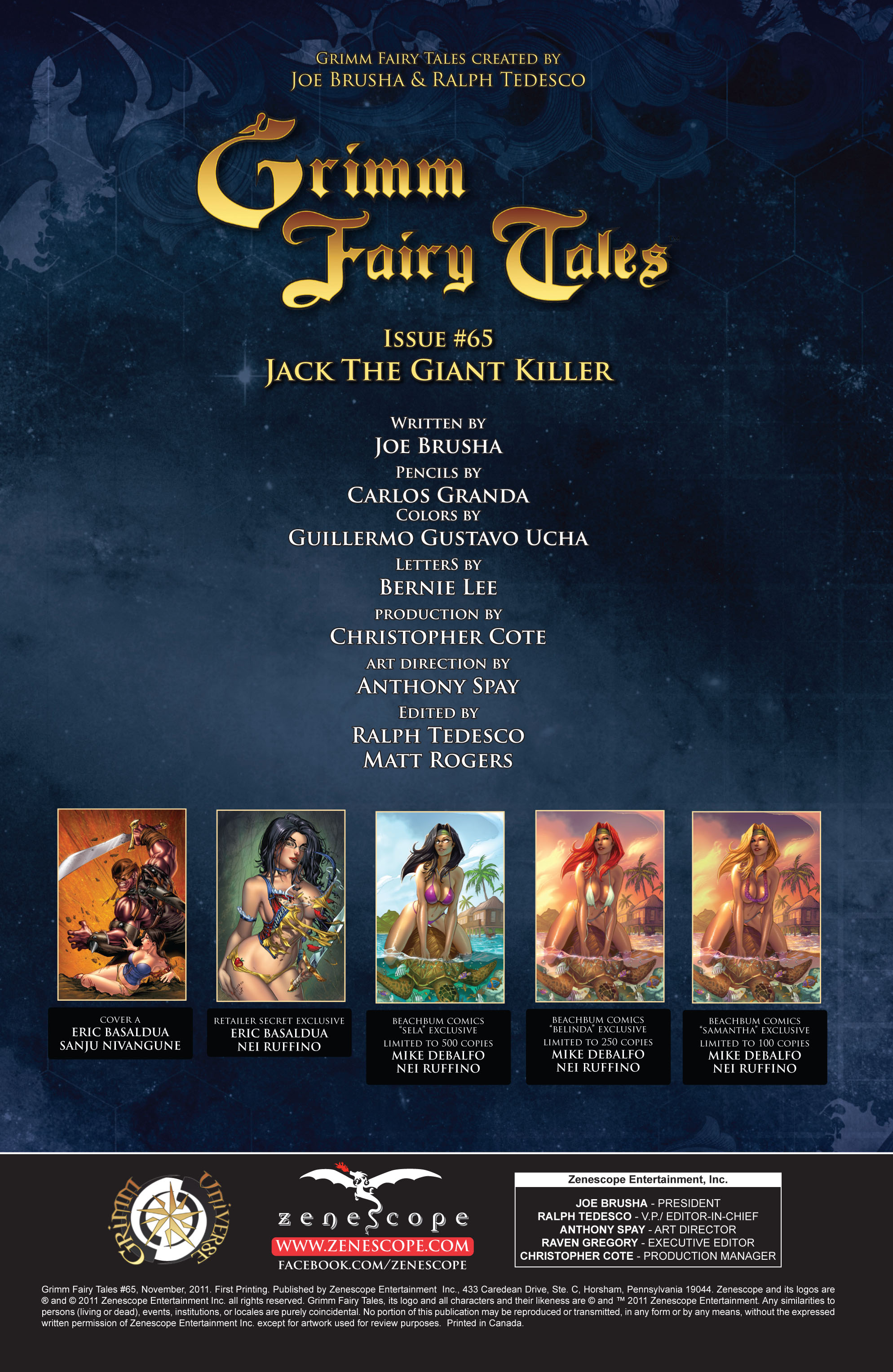 Read online Grimm Fairy Tales (2005) comic -  Issue #65 - 2