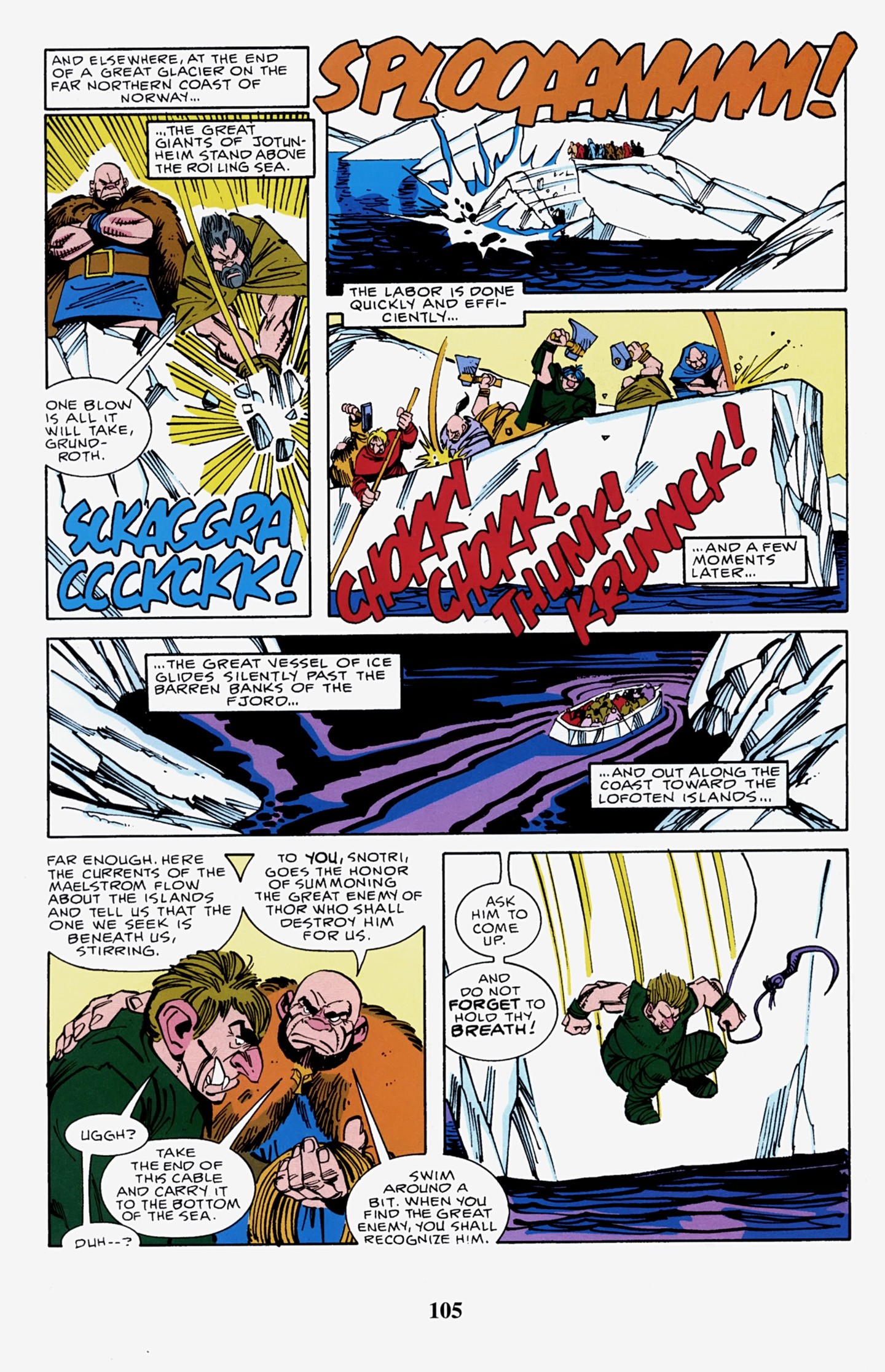 Read online Thor Visionaries: Walter Simonson comic -  Issue # TPB 5 - 107