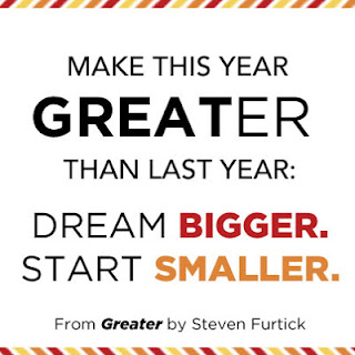 This Year: Dream Bigger Start Smaller By Steven Furtick Ramblings of