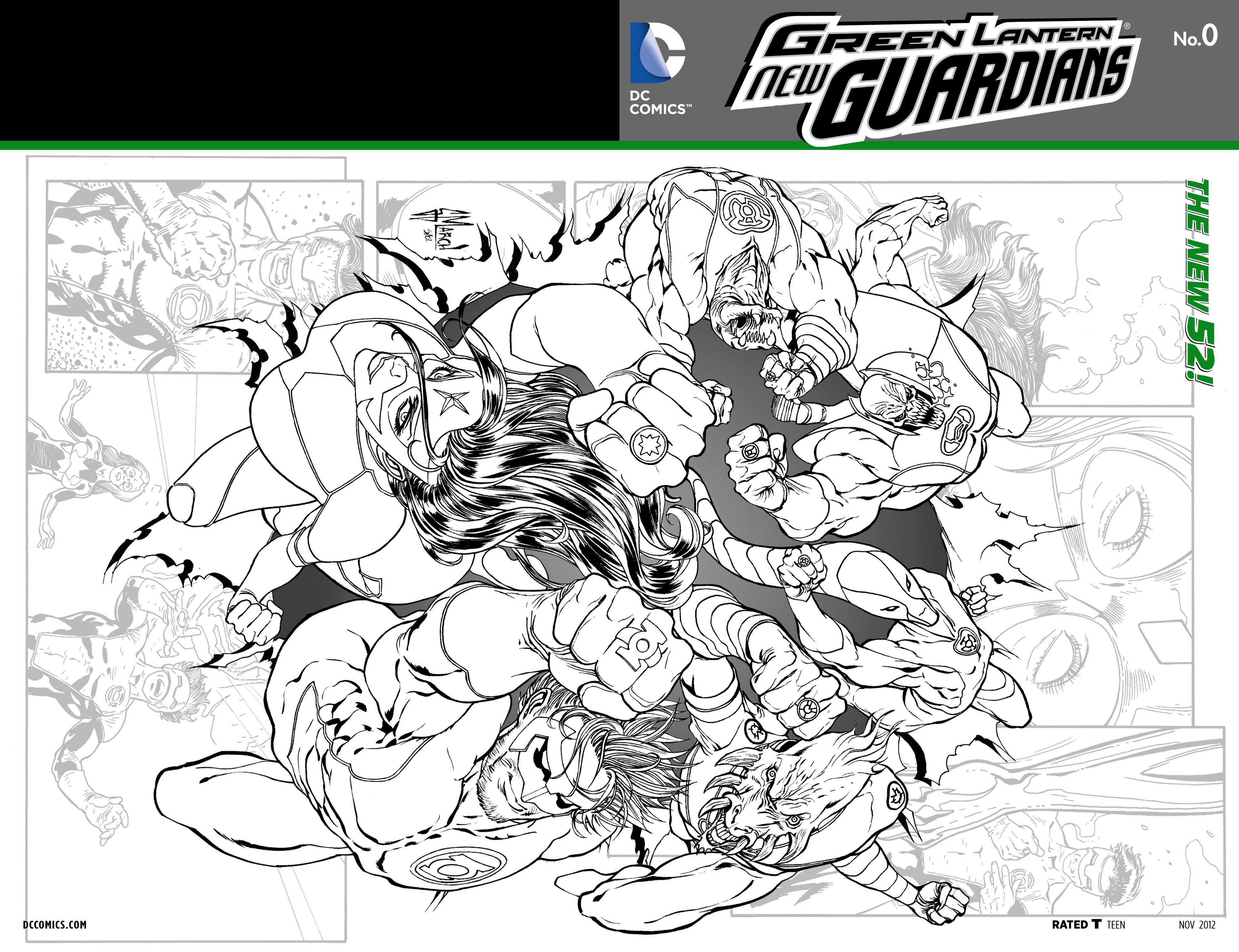 Read online Green Lantern: New Guardians comic -  Issue #0 - 22