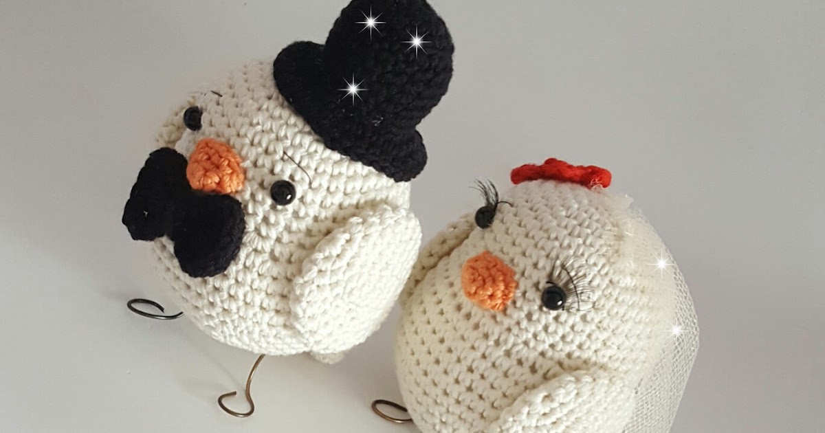 ladanza demismanos: pajaritos novios minis !!