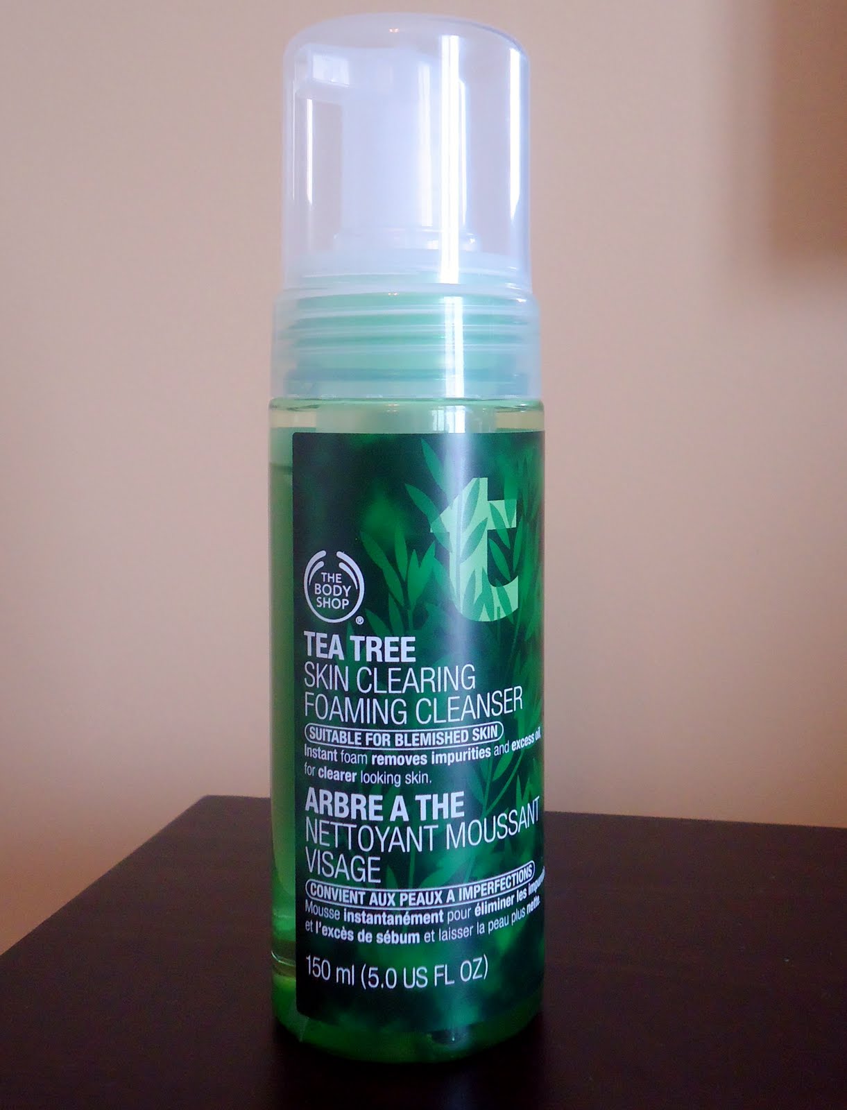 Ruqaiya Khan Tea Tree Skin Clearing Foaming Cleanser by The Body Shop