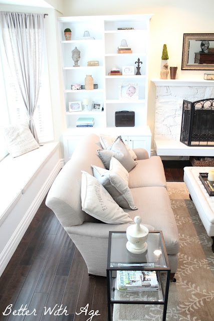 Living room before and after www.somuchbetterwithage.com Living room before and after www.somuchbetterwithage.com