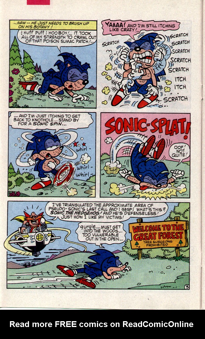 Read online Sonic The Hedgehog comic -  Issue #9 - 9