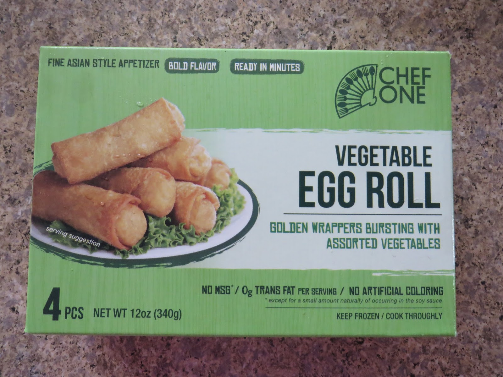 Veg Dim Sum Chef One Vegetable Egg Roll (Redux)