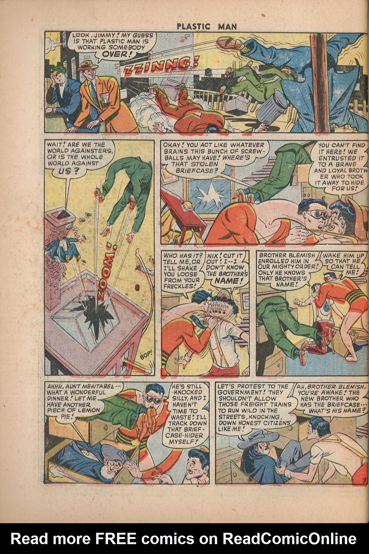 Read online Plastic Man (1943) comic -  Issue #15 - 42