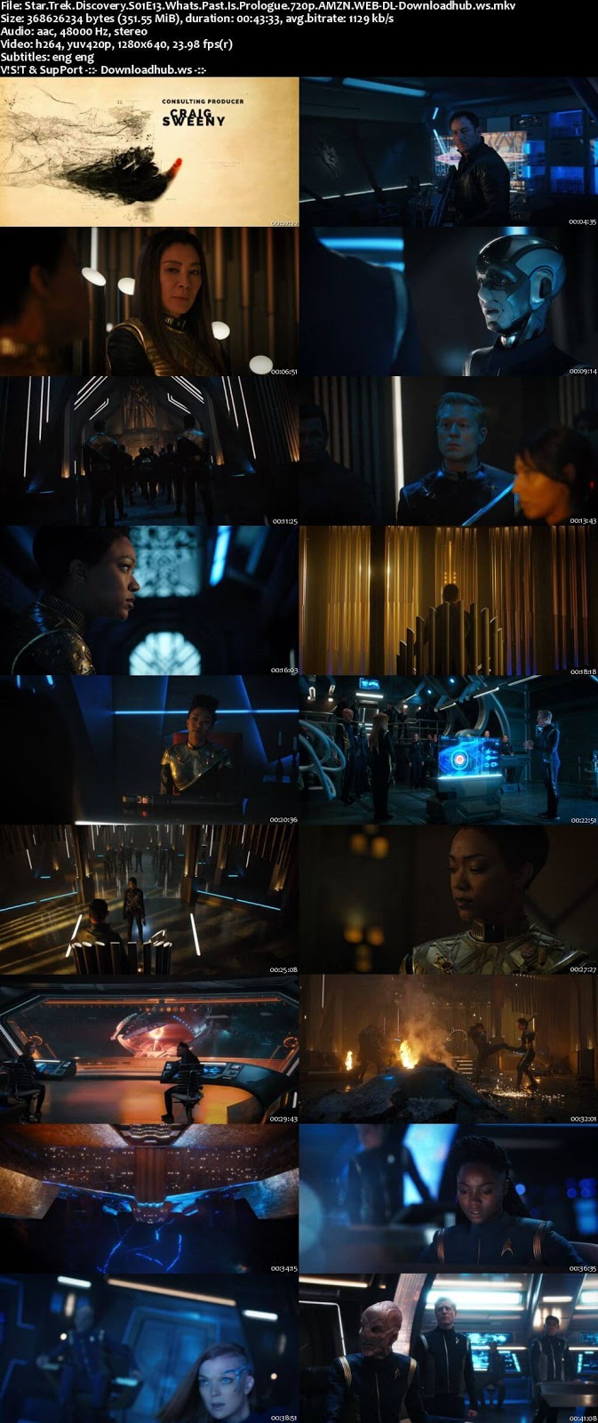 Star Trek: Discovery S01E13 350MB Web-DL 720p ESubs