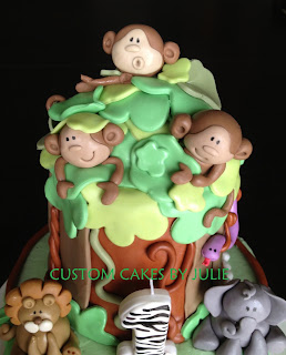 Custom Cakes by Julie: Jungle Cake