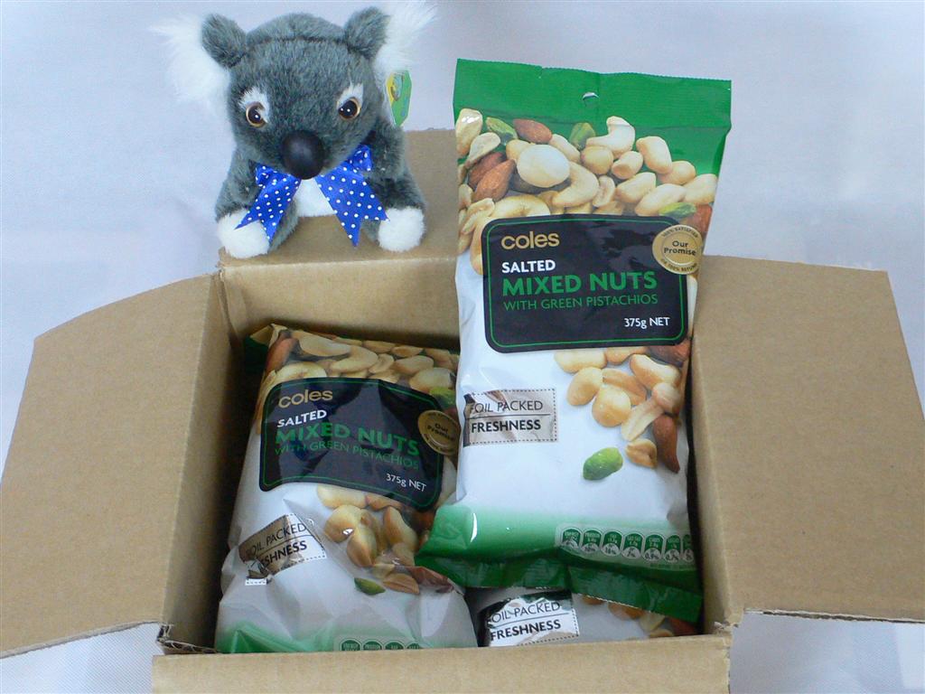 [澳洲代購] Coles 綜合堅果 {代購x代賣x團購} Coles Salted Mixed Nuts With Green