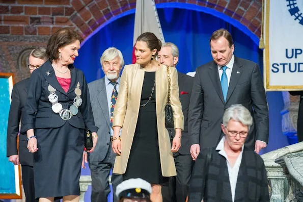 Crown Princess Victoria of Sweden attended as a audience a conference on refugee issue which is attended by UN General Secretary Ban Ki-Moon
