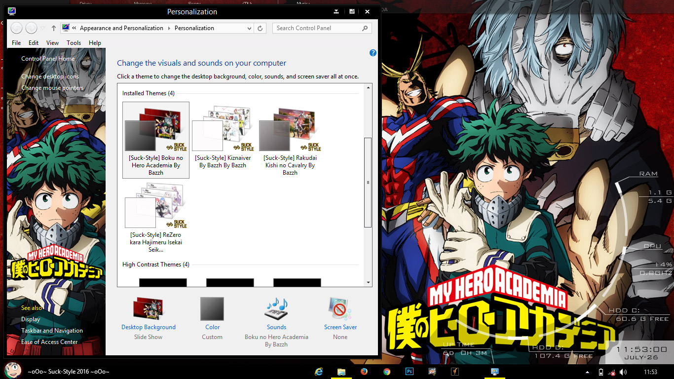 Get Theme Anime Windows 8 1 Boku No Hero Academia By Bashkara Anime Skin For Free Get Wallpaper Theme Anime Windows 8 1 Boku No Hero Academia By Bashkara Anime Skin For iPhone Free