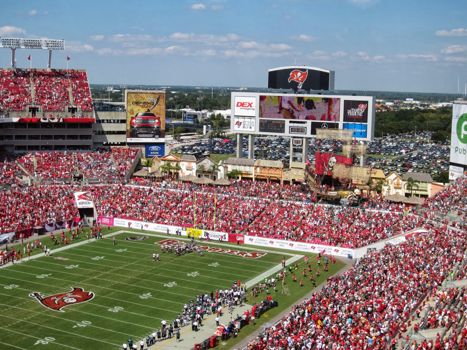 Andrea's Adventures: Sunday Stadium Review - Buccaneers