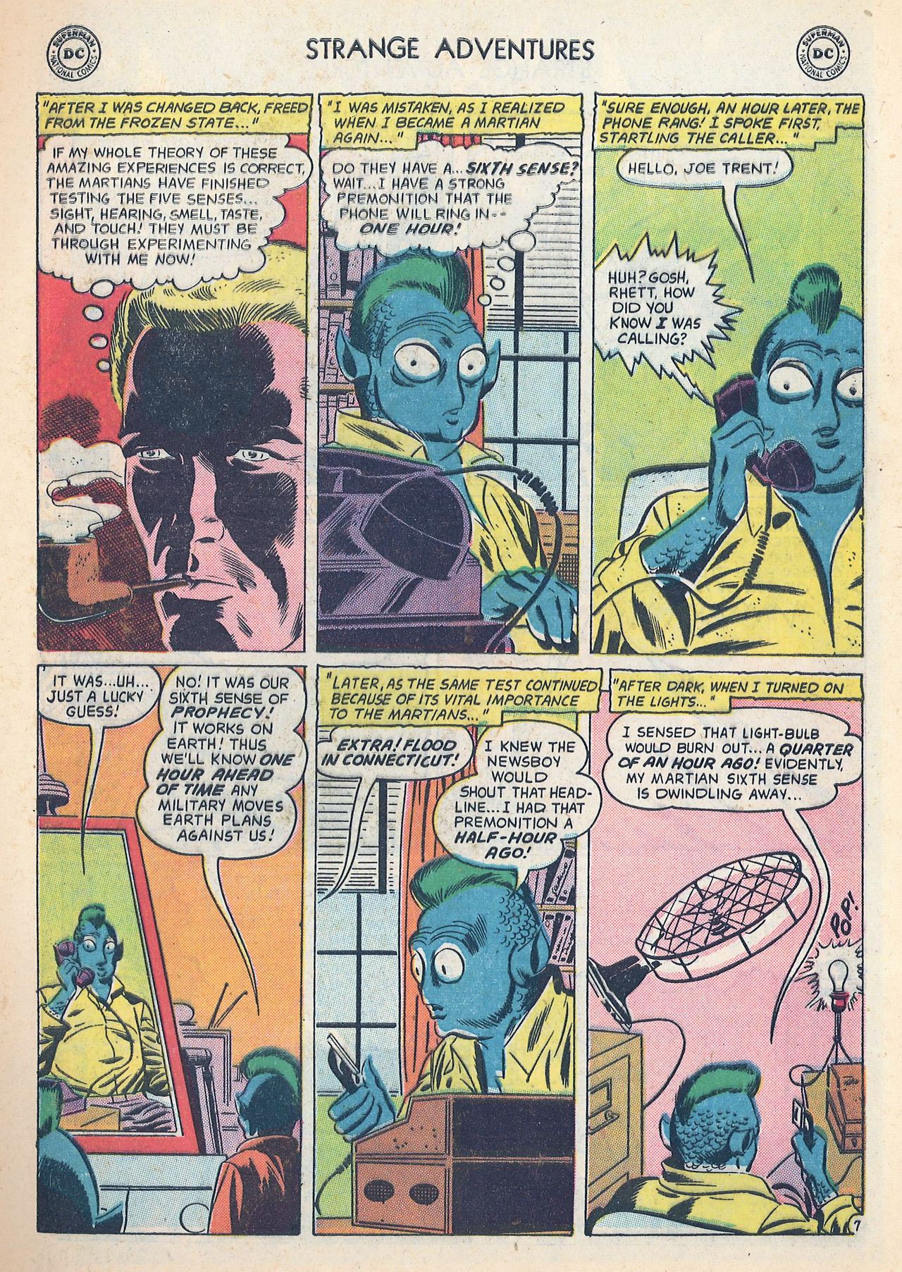 Read online Strange Adventures (1950) comic -  Issue #90 - 9