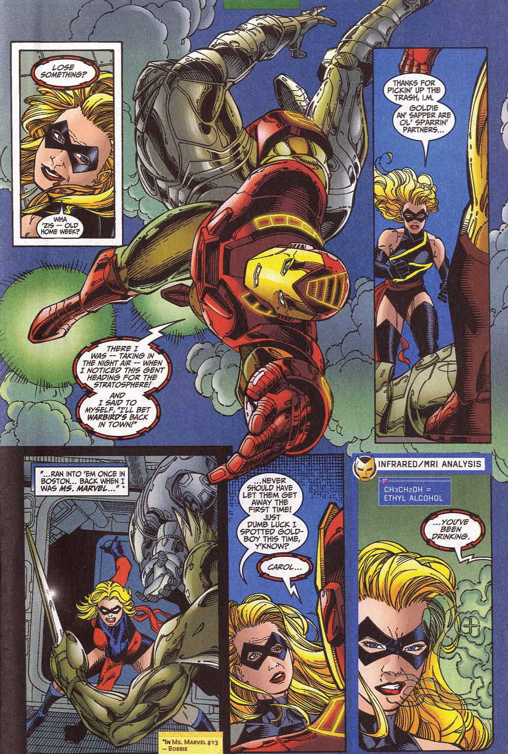 Read online Iron Man (1998) comic -  Issue #18 - 19