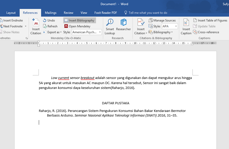 mendeley plugin for word 365 mac