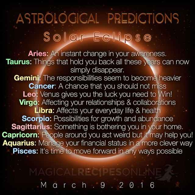 Planet Vibes Astrological Predictions for New Moon in Pisces Solar Eclipse, March 9 2016