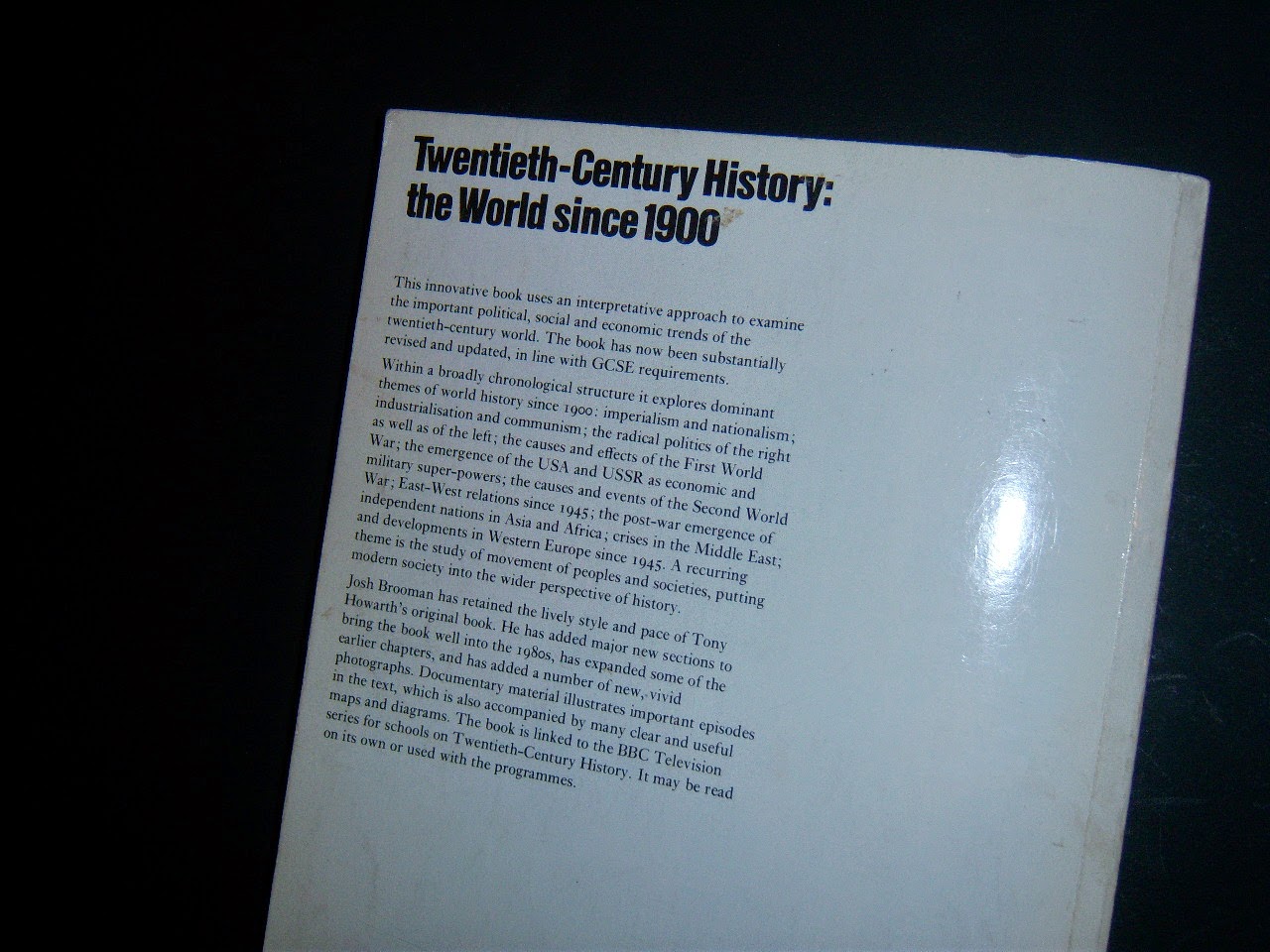 Stevenson Libros: Twentieth Century History. Tony Howarth