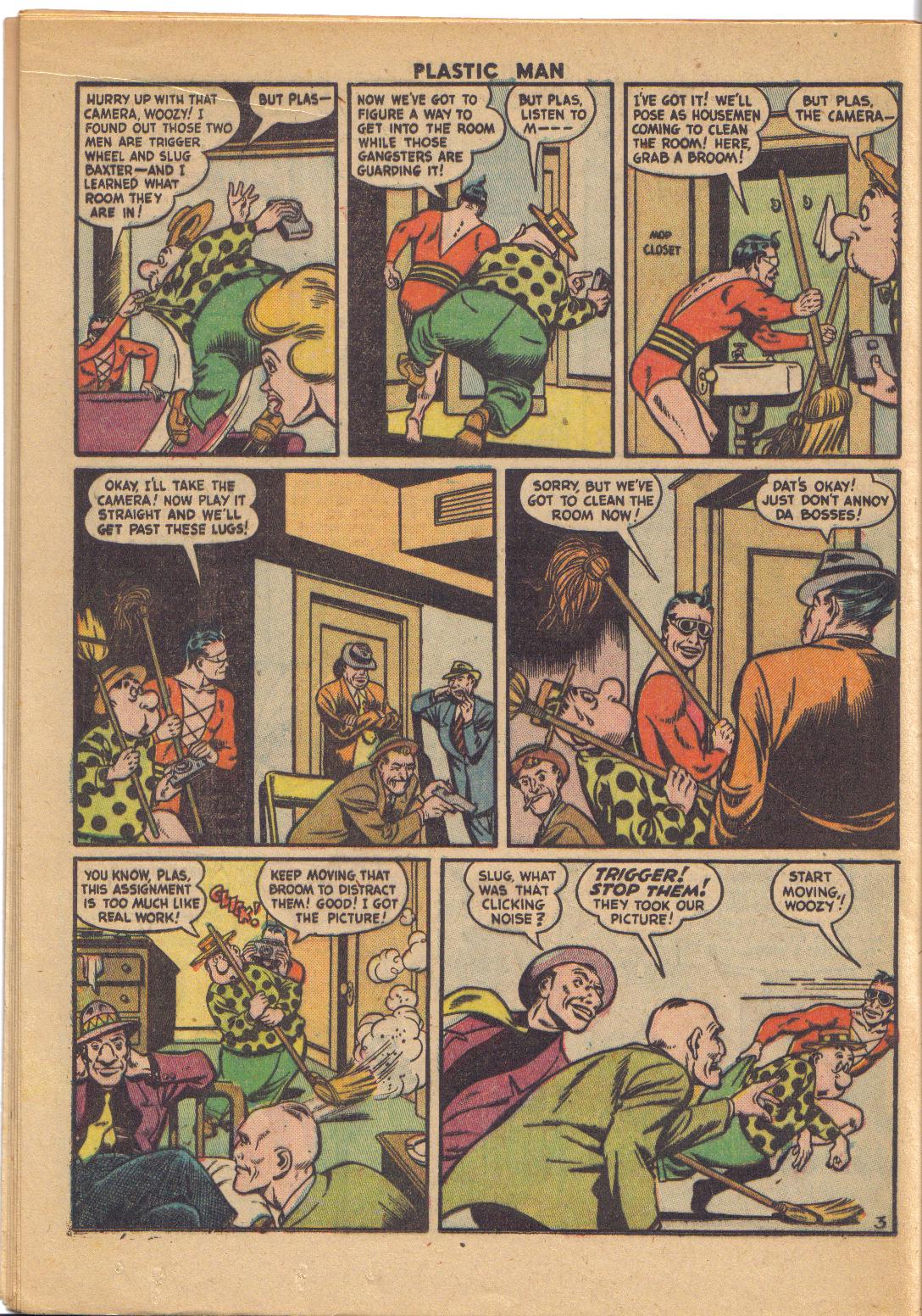 Read online Plastic Man (1943) comic -  Issue #33 - 21