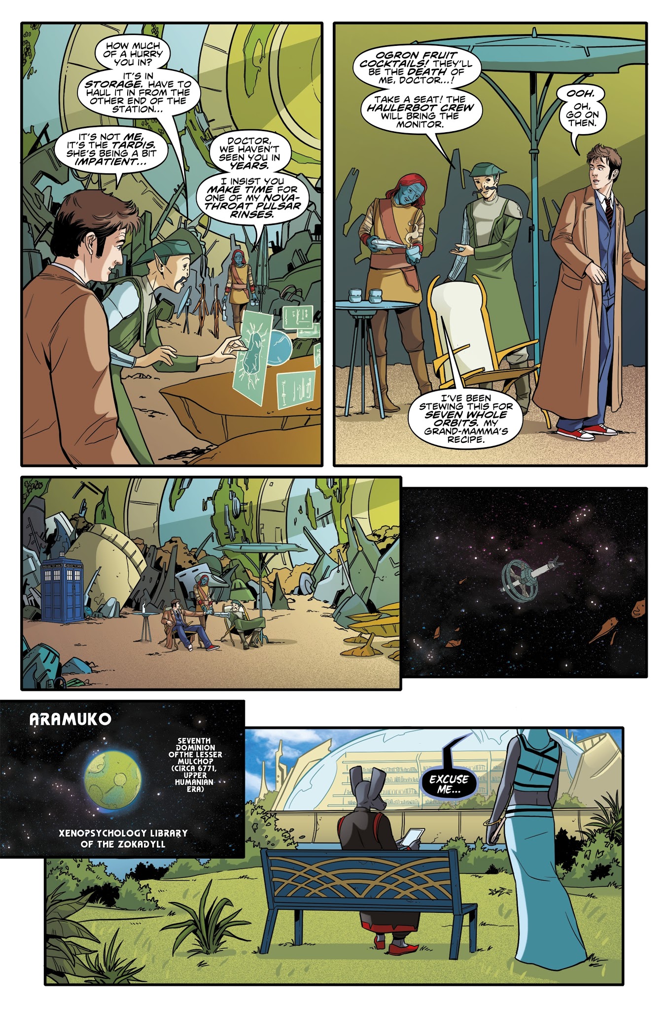 Read online Doctor Who: The Tenth Doctor Year Three comic -  Issue #7 - 7