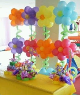 Decoracion de Fiestas Infantiles con Flores, Salones, parte 2