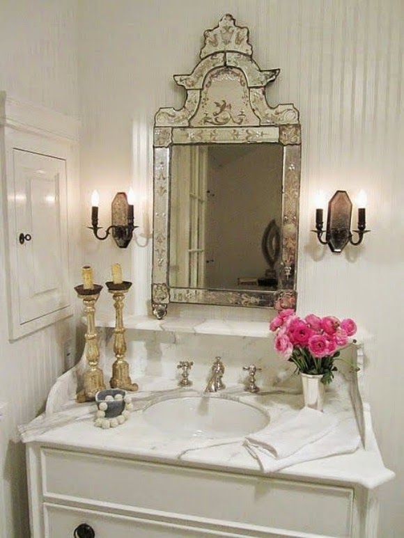 baño shabby chic