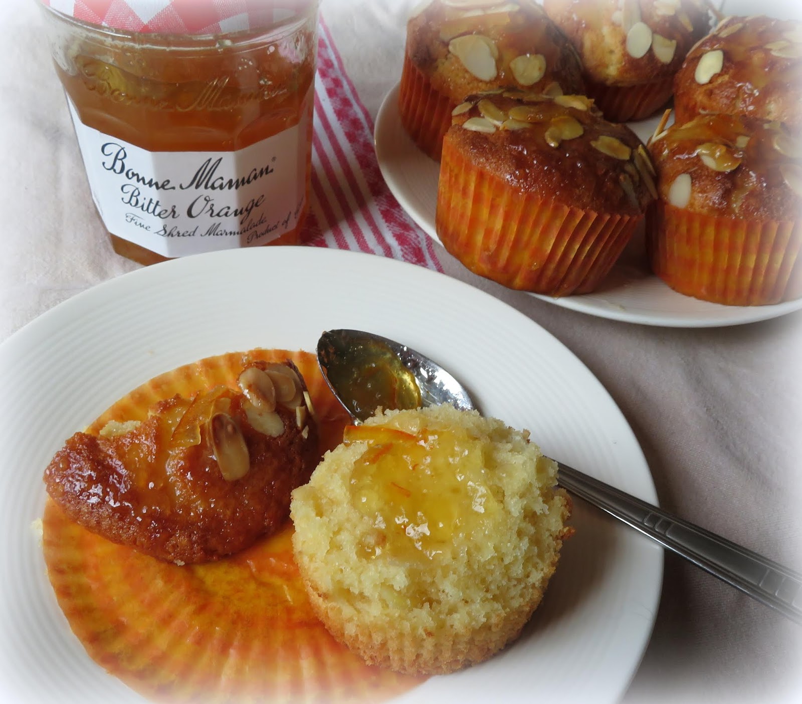 Orange & Almond Muffins The English Kitchen