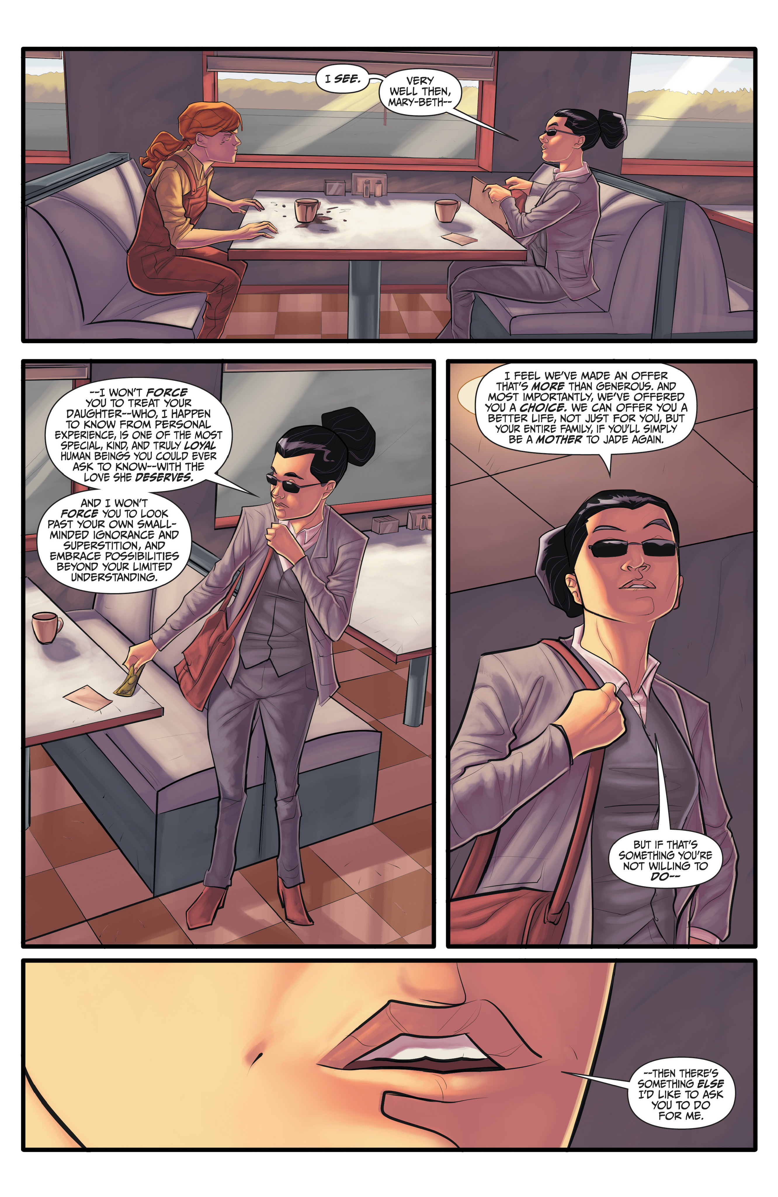 Read online Morning Glories comic -  Issue #45 - 25