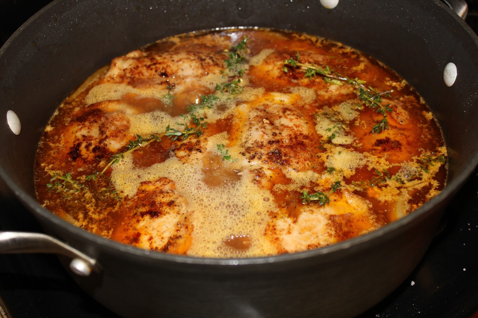 The Garlic Press Google's Braised Chicken and Kale