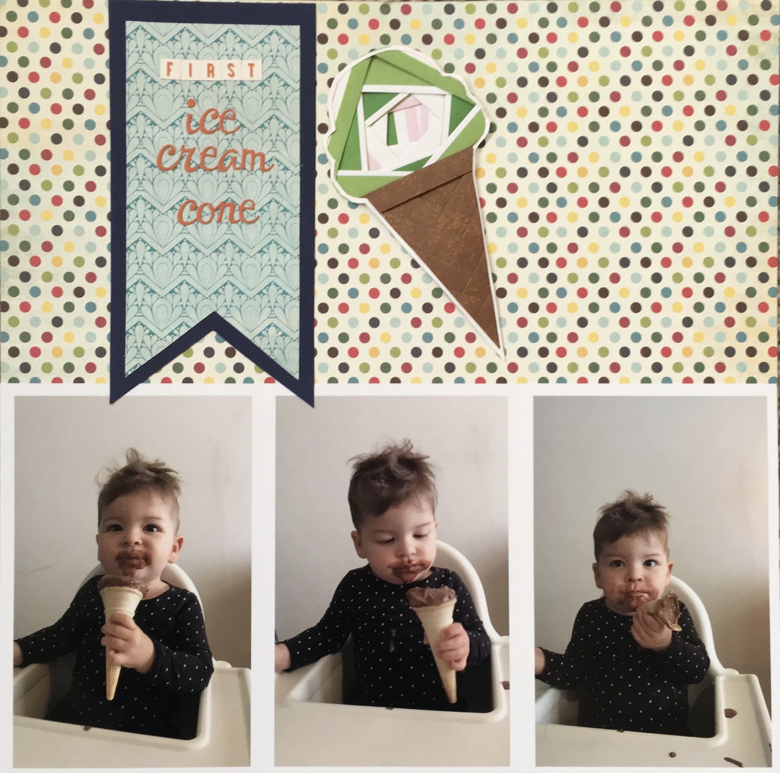 Barb's Blab and Creations First Ice Cream Cone