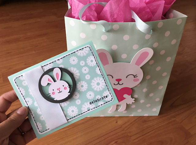 Cricut Create a Critter Bunny Card