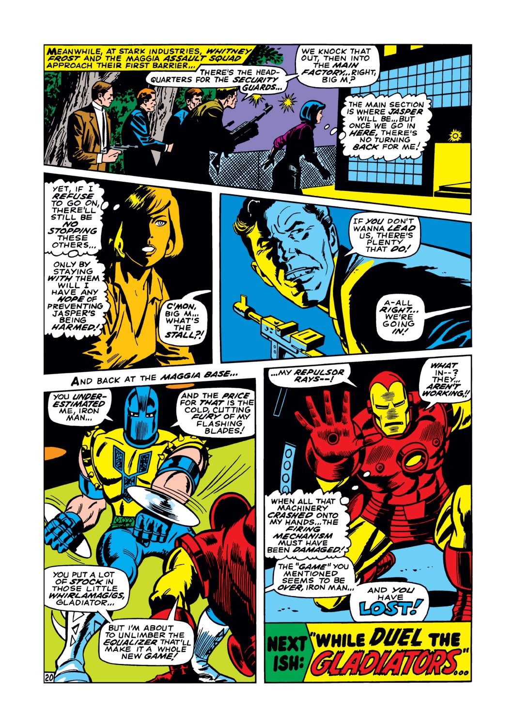 Read online Iron Man (1968) comic -  Issue #7 - 21