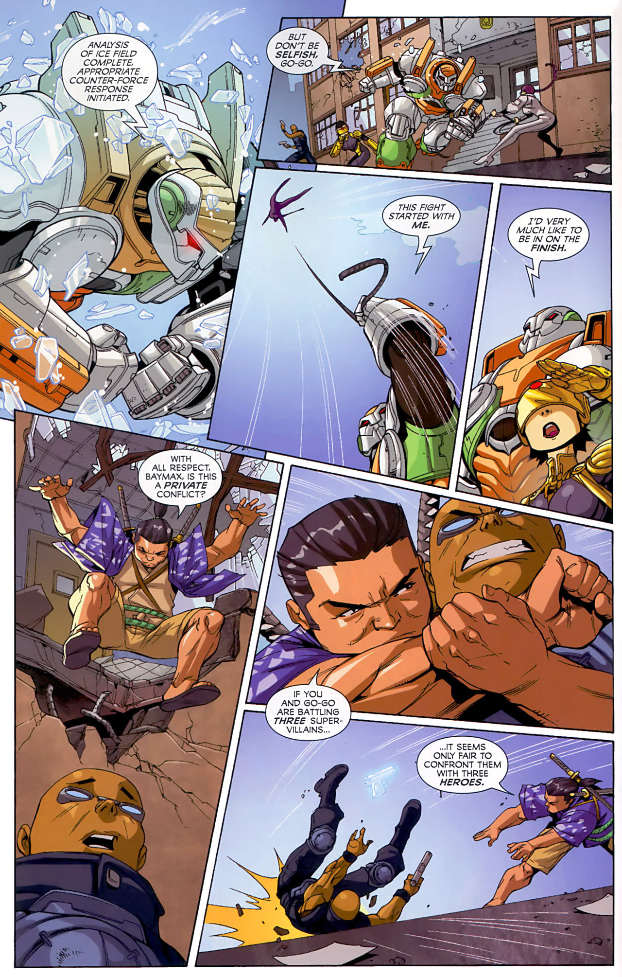Read online Big Hero 6 (2008) comic -  Issue #1 - 17