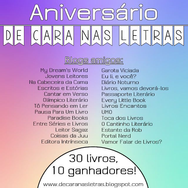 Promoção: Aniversário 'De Cara Nas Letras'