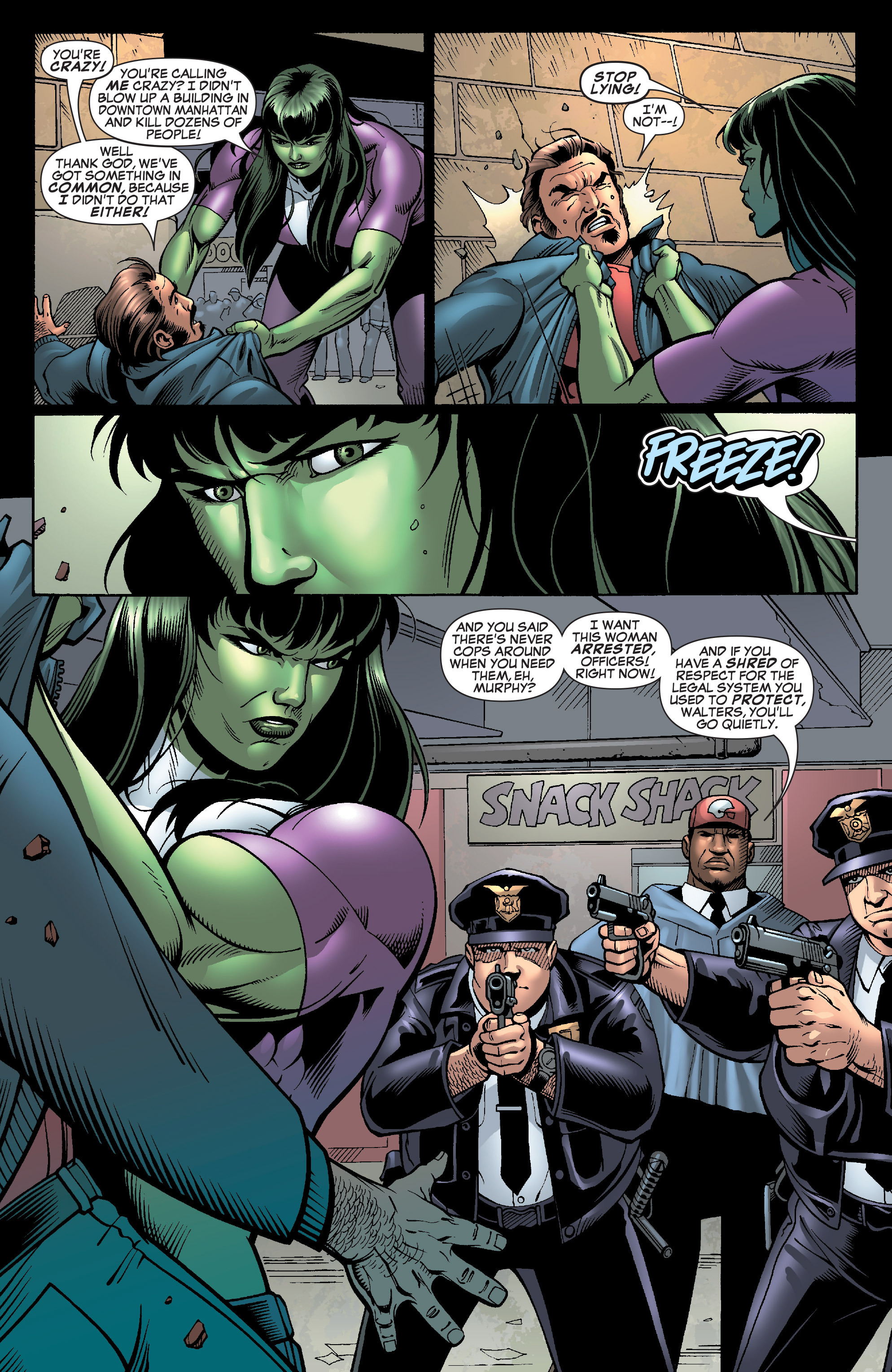 Read online She-Hulk (2005) comic -  Issue #28 - 21