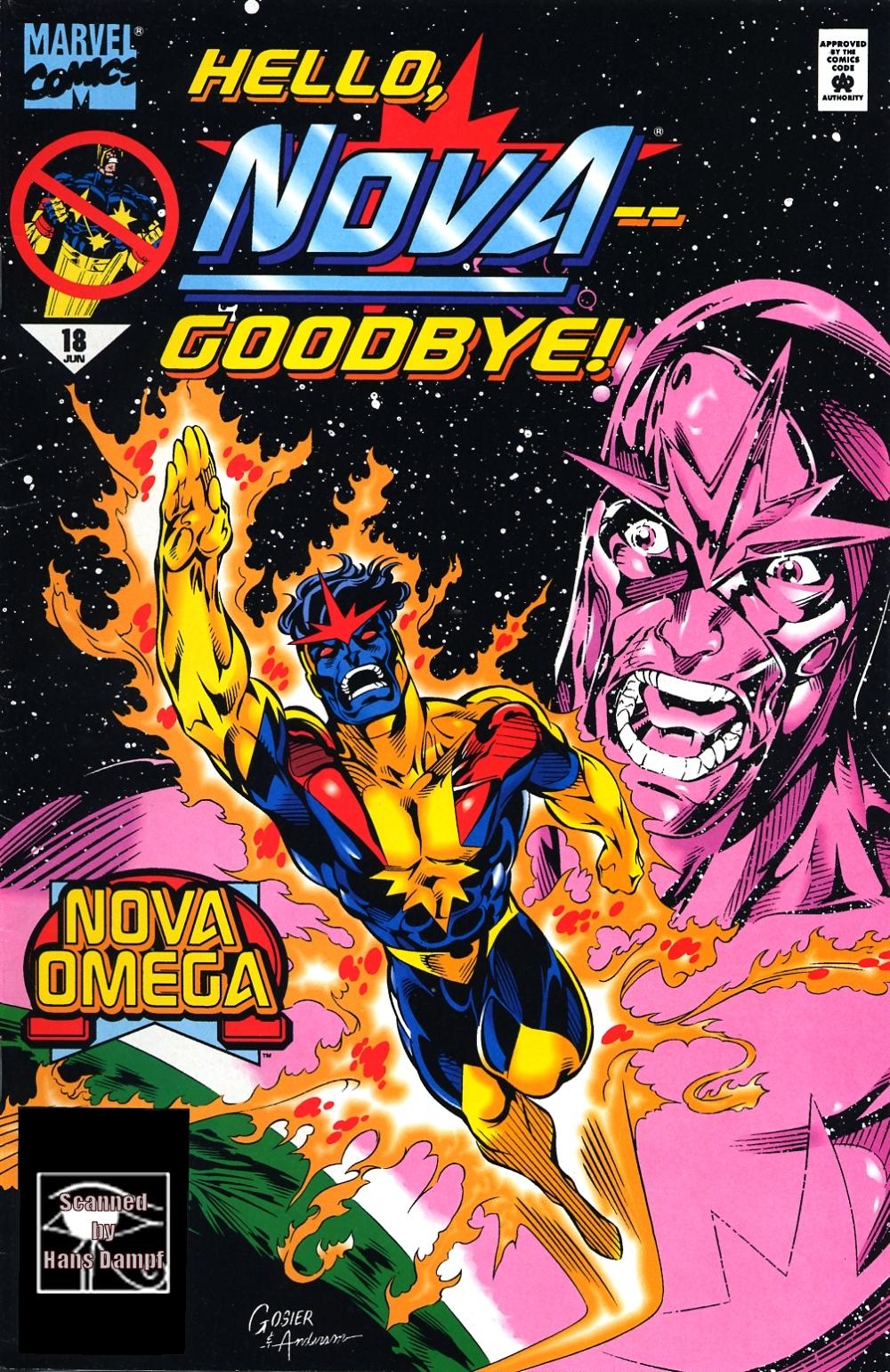 Read online Nova (1994) comic -  Issue #18 - 1