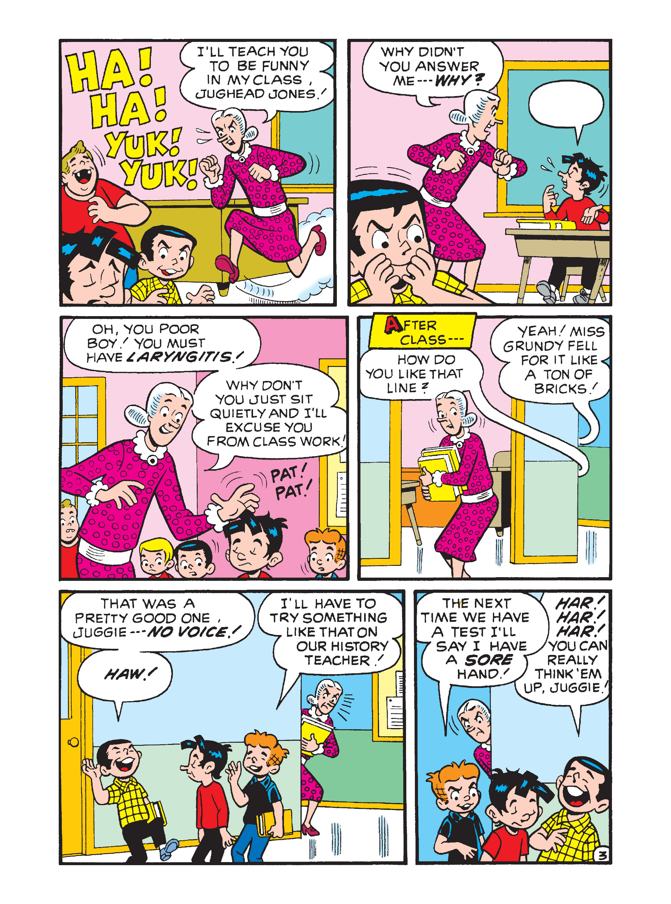 Read online Jughead and Archie Double Digest comic -  Issue #10 - 258