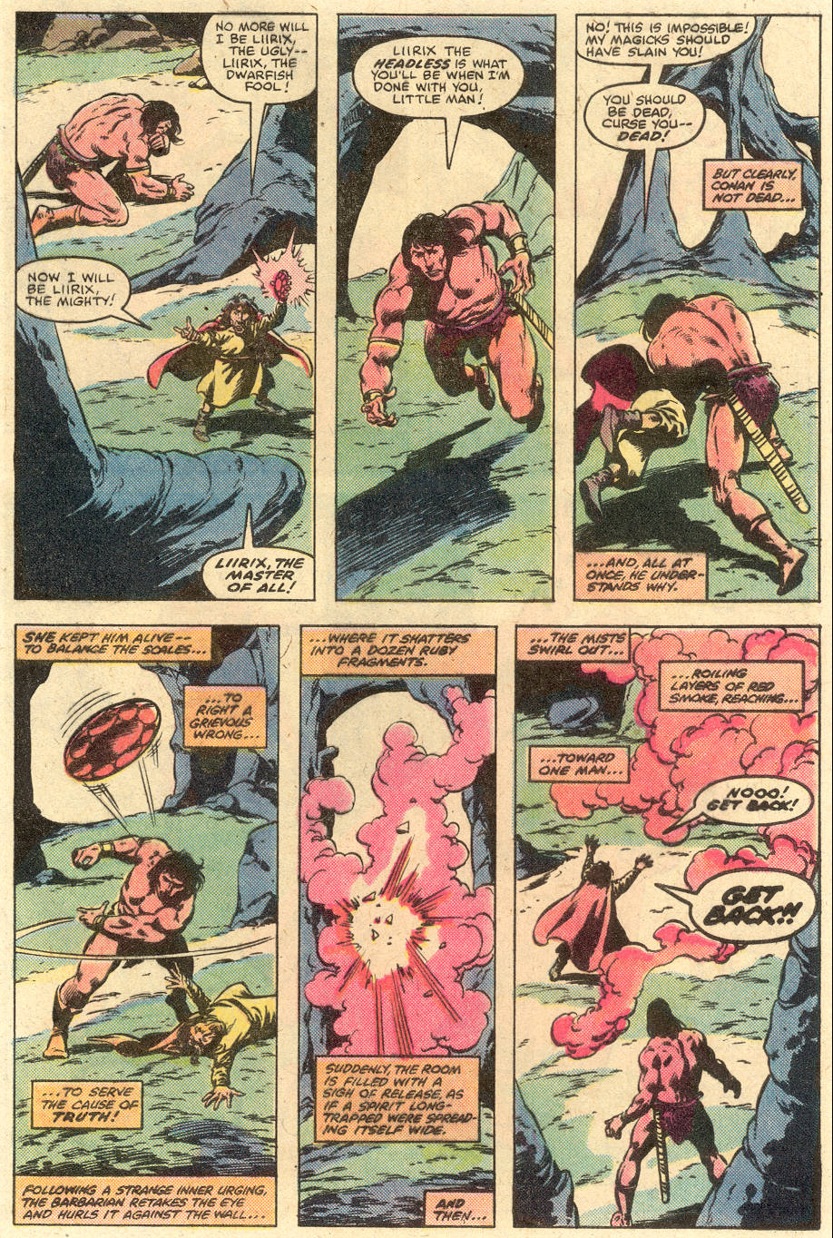 Read online Conan the Barbarian (1970) comic -  Issue #126 - 20