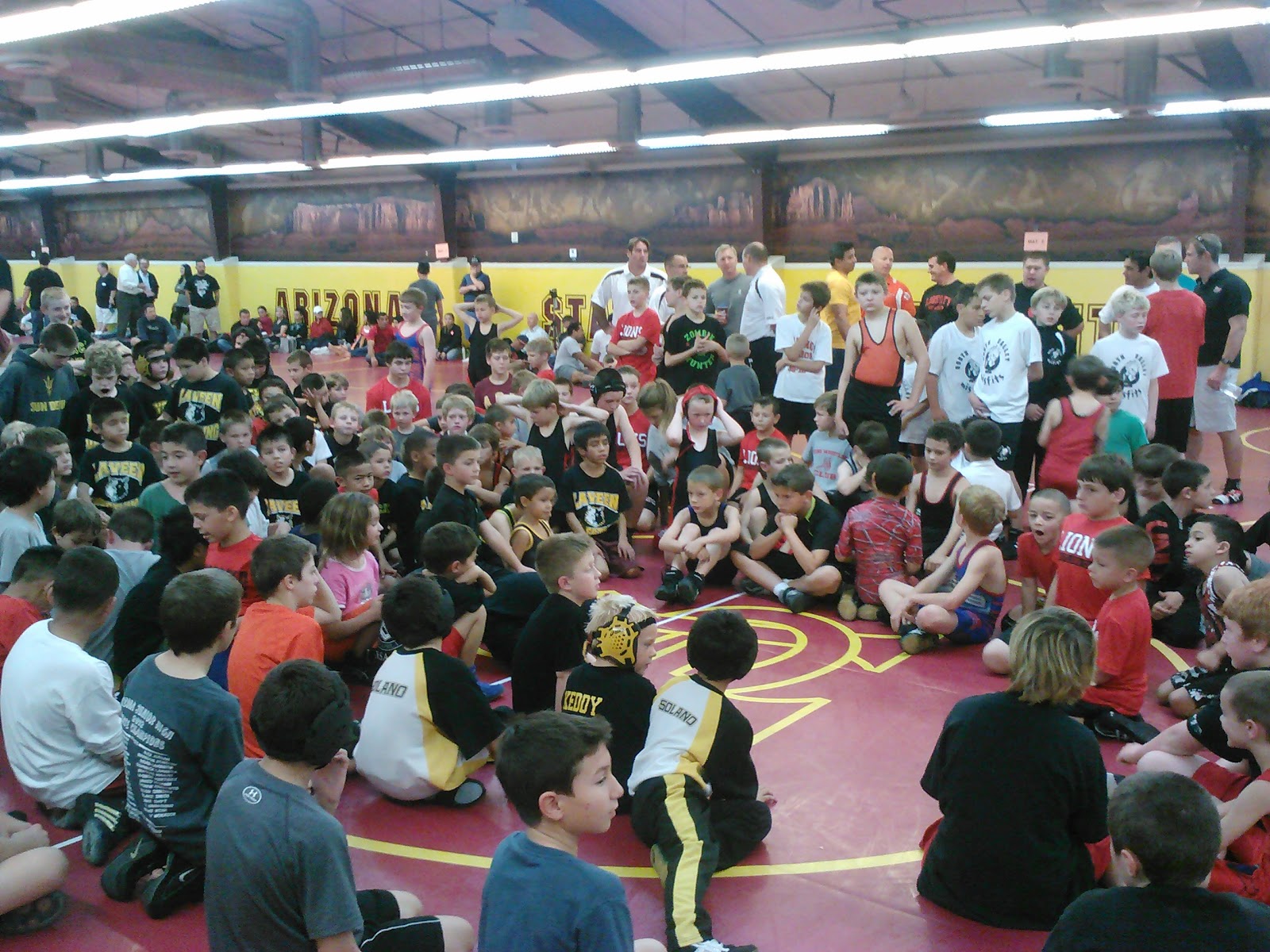 Sunkist Kids Wrestling Academy 2012