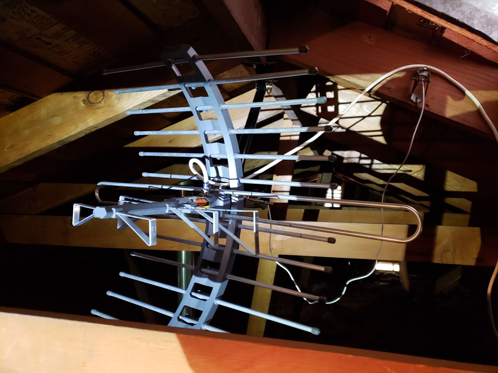 Yorba Linda Handyman Antenna in Attic